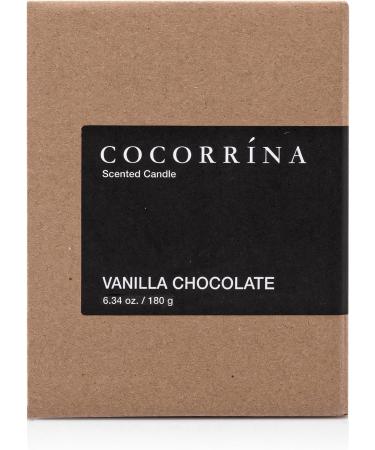 Cocorr na Vanilla Chocolate Candle | Natural Soy Candle | 22-Hour Burn | Perfect Christmas Gift - 180g - Buy Online on SooperMarket.com