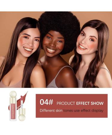 2PCS Long-Lasting Liquid Blush Makeup for Dewy Cheeks - Moisturizing & Waterproof Formula (4) - Buy Online on SooperMarket.com