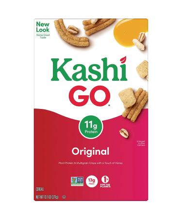 Kashi GO Fiber Cereal Vegetarian Protein Original 10 Boxes - Buy Online on SooperMarket.com