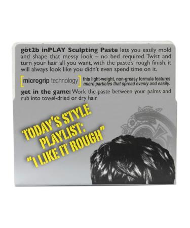 Got2B In Play Sculpt Paste 2oz (59ml) - 2 Pack | Styling Hair Paste - Buy Online on SooperMarket.com