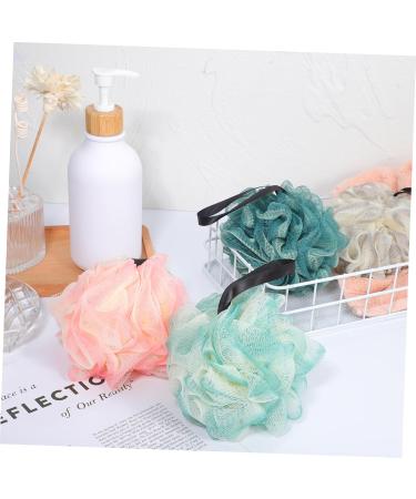 NOLITOY 4pcs Colorful Large Bath Balls - Body Wash Sponges Loofah Scrubbers & Bathroom Essentials for a Refreshing Shower Experience - Buy Online on SooperMarket.com