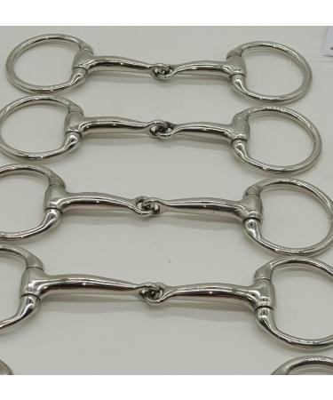 Shop D Ring German Silver Bit for Minishetty & Minipony - Sizes 7.5 to 11.5 - International Shipping Available - Buy Online on SooperMarket.com