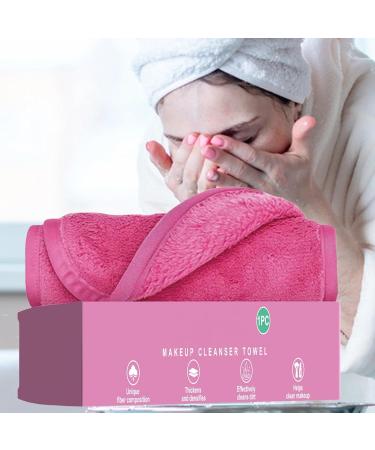 Facial Cleansing Towel - Reusable Facial Cleaner Towel | Portable Makeup Remover Tool Face Wash Cloth for Efficient Cleansing - Buy Online on SooperMarket.com