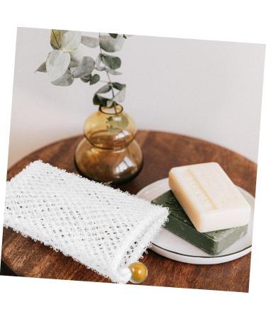 Baluue 1pc Soap Bag Handmade Soap Bath Scrubber for Body Fruit Soap Travel Organizer Bags Soap Saver Nylon - Buy Online on SooperMarket.com