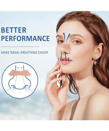 50Pcs Nasal Strips for Snoring Extra Strength Nose Strips Breathing Nose Tape for Sports and Sleep Anti Snoring Strips Help Stop Snoring and Nasal Congestion Relief Tan 50 pcs - Buy Online on SooperMarket.com