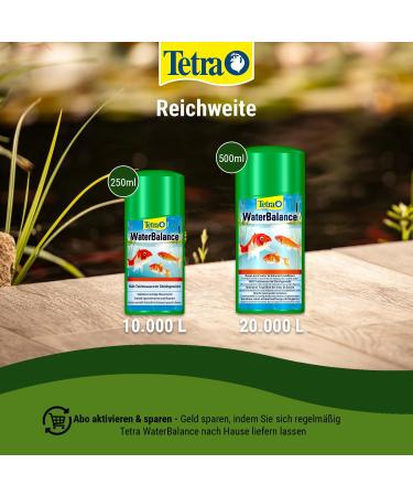 Tetra Pond WaterBalance - Ideal Water Treatment for Ponds | 250 ml | Stable Water Values International Shipping - Buy Online on SooperMarket.com