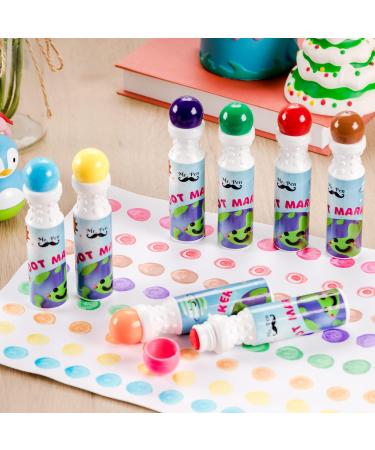 Mr. Pen- Washable Dot Markers  8 Colors  Dot Markers for Toddlers and Kids  Paint Dotters for Kids  Dabbers for kids  Bingo Markers  Bingo Daubers  Non Toxic Paint Daubers  Bingo Dotters. - Buy Online on SooperMarket.com