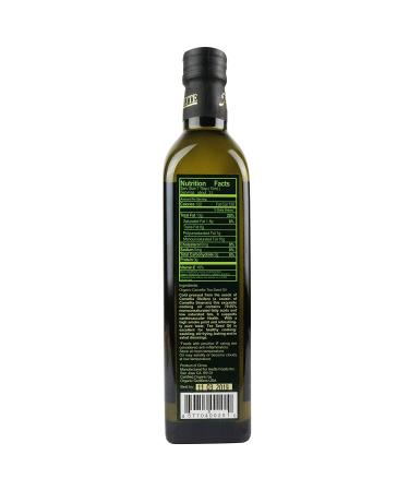 Arette Organic Tea Seed Oil (USDA Certified) Extra Virgin  No Flavor  Extra Light  Cold Pressed 17 Ounces (500 Milliliter) - Buy Online on SooperMarket.com