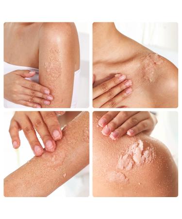 Puresoak Himalayan Salt Scrub Body Scrub Set - Exfoliate & Moisturize Skin - Gift for Men & Women - 11.28 OZ - Buy Online on SooperMarket.com