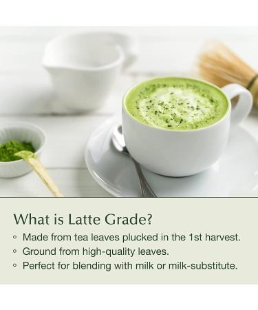 Encha Latte Grade Matcha Green Tea - First Harvest 30g/1.06oz Organic Powder from Uji, Japan for Matcha Latte & Smoothie | Caffeine-Rich, L-Theanine Infused, Sugar-Free - Buy Online on SooperMarket.com