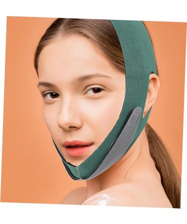 Baluue Face-lifting Tool Belt Beauty Bandage Reusable v Line Belt Slimming Mask Green Spandex - Buy Online on SooperMarket.com