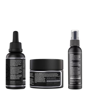The Beard Struggle Beard & Hair Heat Protectant Spray Warrior s Beard Balm & Day Liquid Tonic Beard Oil Bundle Nourishes & Revitalizes Beard Hair - Silver Collection - Viking Storm - Buy Online on SooperMarket.com