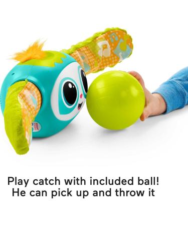 Fisher-Price GJW33 Rollin Rovee - Interactive Baby Toy with Lights Music & 4 Game Modes for 6+ Months - Shop Internationally - Buy Online on SooperMarket.com