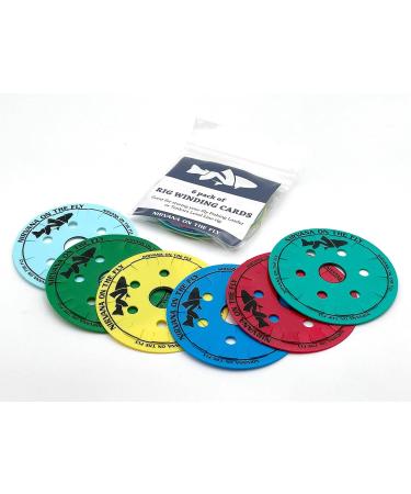 Nirvana Tenkara Line Holder Cards (6 Pack) - Convenient Fishing Line Organization - Buy Online on SooperMarket.com