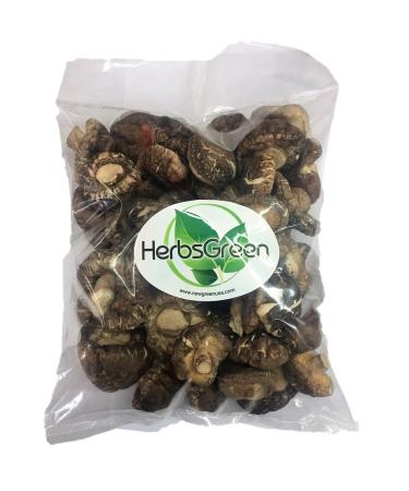 A Grade Dried Shiitake Mushrooms Medium Size (1 LB.) 1 Pound (Pack of 1)