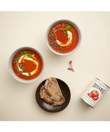 Eat Wholesome Organic Green Lentils 400g (Pack of 12) & Eat Wholesome Organic Chopped Tomatoes 400g (Pack of 12) - Buy Online on SooperMarket.com