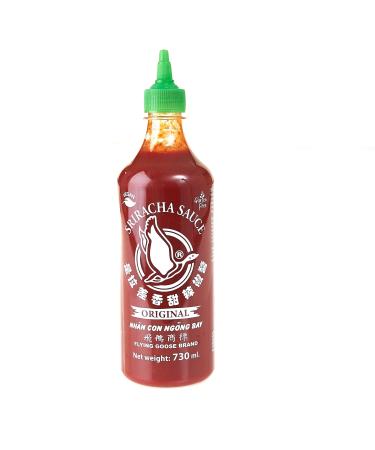 Flying Goose Sriracha Chilli Sauce 730 ml - Vegan Gluten Free Spicy Large Bottle | Asian Foodies UK TM