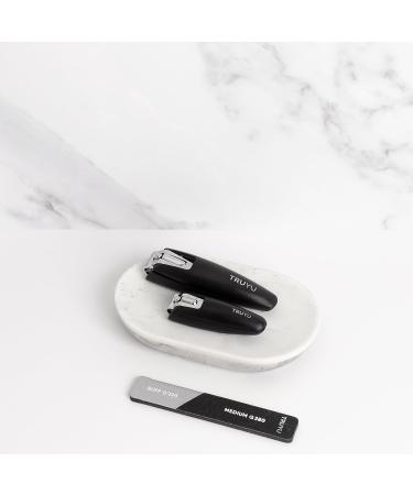 Truyu 3pce Nail Manicure Set Includes Nail and Toenail Clippers and Nail File. Ideal Manicure Set for Women and Perfect for Natural Or Acrylic Nails. - Buy Online on SooperMarket.com