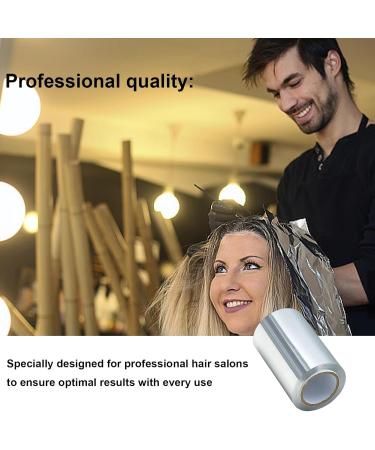 Hair Highlighting Tin Foil Roll - Hair Dye Tin Foil | Safe Salon Tin Foil Hair Foils for Color Application Thicken Hair Coloring Tin Foil for Coloring - Buy Online on SooperMarket.com