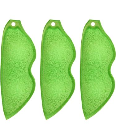 FOKH Beans Shaped Bottle Cleaning Sponge Heat Resistance Bottle Sponge Bean Reuseable Bottle Cleaning Bean Sponge Bottle Cleaning Beans Sponge Internal Cleaning