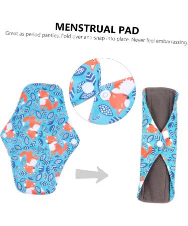6pcs Reusable Bamboo Panty Liners - Washable Maternity & Menstrual Pads - Buy Online on SooperMarket.com