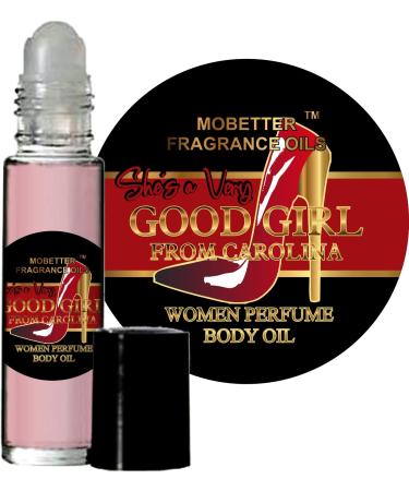 MOBETTER FRAGRANCE OILS She's a Very Good Girl from Carolina Women Perfume Body Oil (.33 Fluid oz She's a Very Good Girl from Carolina) 0.33 Fl Oz (Pack of 1) She's a Very Good Girl From Carolina