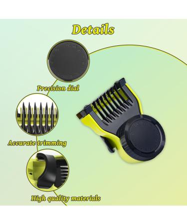 Adjustable Guide Comb Guard for Philips Norelco OneBlade QP2520 QP2530 QP2620 - Replacement Blades & Attachments for Nose Trimmer - Buy Online on SooperMarket.com