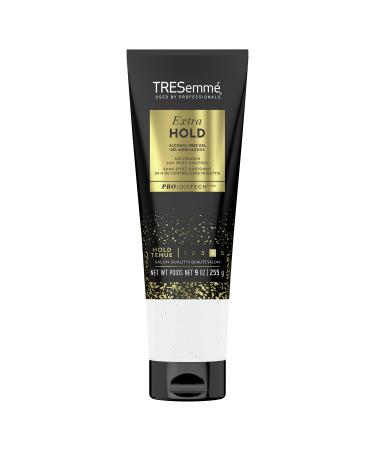 TRESemm Extra Hold Hair Gel Alcohol-Free for 24-Hour Frizz Control and Humidity Protection 9 oz Unscented 1 Ounce (Pack of 9)