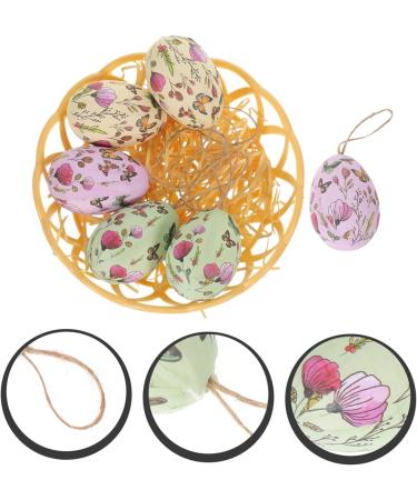 ABOOFAN 1 Set Easter Egg Decorations Festival Home Decor Easter Egg Decors Easter Accessory Ornaments Eggs Picture 3 15.00X15.00X3.00CM - Buy Online on SooperMarket.com