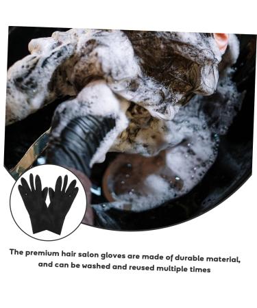 Didiseaon 3 Pairs Hair Shampoo Gloves Hair Salon Gloves Hair Dye Glove Barber Gloves - Buy Online on SooperMarket.com