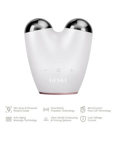 Geske SmartAppGuided Microcurrent Face-Lifter | 6-in-1 Facial Lifting Device | Anti-Aging & Double Chin Remover | Revolutionize Your Skincare Routine - Buy Online on SooperMarket.com