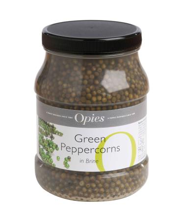 Opies Green Peppercorns in Brine - 1x1.5kg