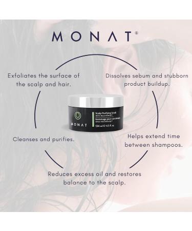 MONAT Scalp Purifying Scrub - Deeply Cleanses & Purifies Hair | Rejuveniqe Formula | 134 ml | International Shipping Available - Buy Online on SooperMarket.com