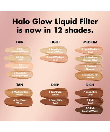 e.l.f. Halo Glow Liquid Filter Complexion Booster For A Glowing Soft-Focus Look & Halo Glow Contour Beauty Wand Liquid Contour Wand For A Naturally Sculpted Look Buildable Formula - Buy Online on SooperMarket.com