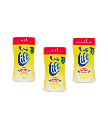 Lift Instant Lemon Flavour Tea 165G x3 Enjoy me hot cold or on the go! For warm refreshment in an instant.