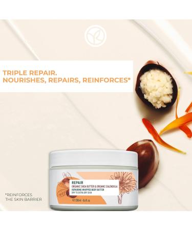 Yves Rocher Repairing Whipped Body Butter - Intense Nourishing Shea Butter Cream for Dry Skin (8.4 FL OZ) - Shop Internationally - Buy Online on SooperMarket.com