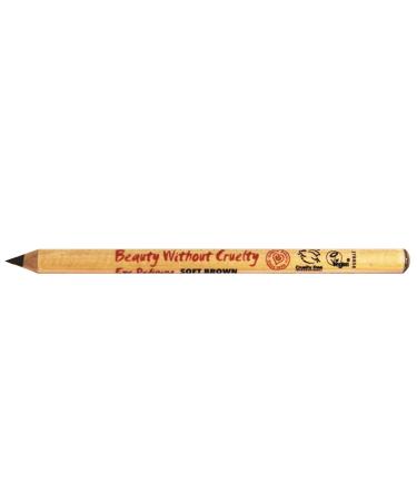 Beauty Without Cruelty Natural Mineral Eye Defining Pencil Soft Brown Eye Defining Soft Brown