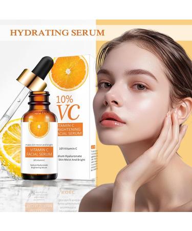Trendyfave Vitamin C Serum for Face Vitamin C Face Serum Dark Spot Remover for Face Brightening Serum For Anti Wrinkle Reduce Fine Lines Vitamin C Hydrating Serum Serum Skincare Face Care - Buy Online on SooperMarket.com