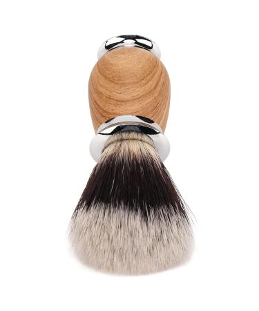 Handmade Mini Beard Brush & Men's Razor Brush - Professional Wooden Handle for Home Salon - Buy Online on SooperMarket.com