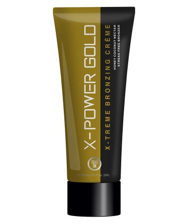 Power Tan X-Power GOLD Bronzing Non Tingle Sunbed Accelerator Cream 250ml