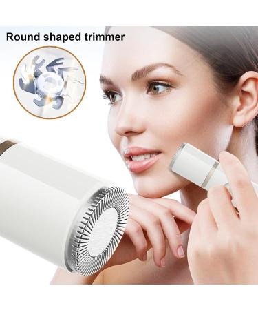 Dioche 5 in 1 Electric Hair Trimmer for Women - Rechargeable Low Noise Washable Clipper with 5 Heads for Eyebrows Nose and Face - International Shipping Available - Buy Online on SooperMarket.com