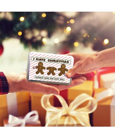 I Hate Christmas Bar Soap - Unique Gag Gift for Adults Coffee Infused Stocking Stuffer - Perfect December Birthday Present - Buy Online on SooperMarket.com