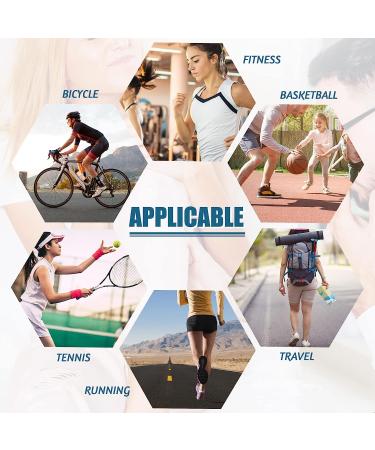 LightSele 8 Pairs Compression Socks - Knee High 15-20 mmHg for Men & Women - Small/Medium - Buy Online on SooperMarket.com
