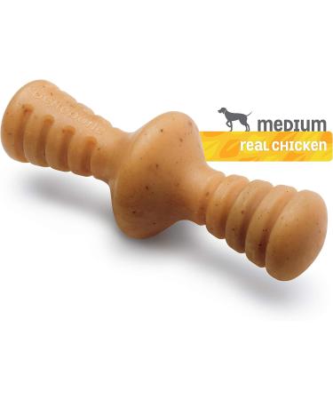 Benebone Zaggler Indestructible Rolling Chew Toy for Medium Dogs - Real Chicken Flavor, Made in USA - Buy Online on SooperMarket.com