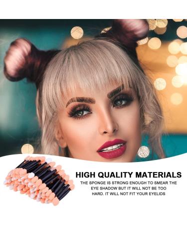 50pcs Disposable Eyeliner & Eyeshadow Applicators | Makeup Brush Tools for Easy Eye Makeup - Buy Online on SooperMarket.com