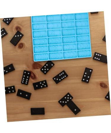 NUOBESTY Chocolate Candy Molds Chocolate Molds 2pcs Mold Silica Gel 3D Chocolate Candies Self Made Resin Molds Dominoes Resin Moulds Bluex2pcs 20.5X8.5X0.8CMx2pcs - Buy Online on SooperMarket.com