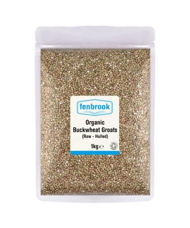 Organic Buckwheat Groats (Raw Hulled) 1kg Certified Organic by Fenbrook Organic