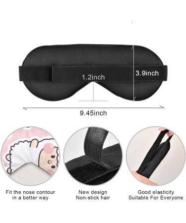 Haskirky Light Blocking Eye Mask for Deep Sleep - Breathable and Adjustable for Men and Women - Perfect for Travel, Yoga, and Meditation - Buy Online on SooperMarket.com