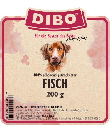 DIBO Fish Dog Treats - 200g Snacks for Dogs | Healthy In-Between Meal Options | International Shipping Available - Buy Online on SooperMarket.com