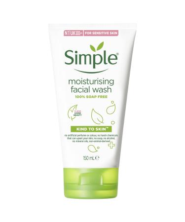 Simple Kind to Skin Moisturising Facial Wash (150ml) 5.07 Fl Oz (Pack of 1)